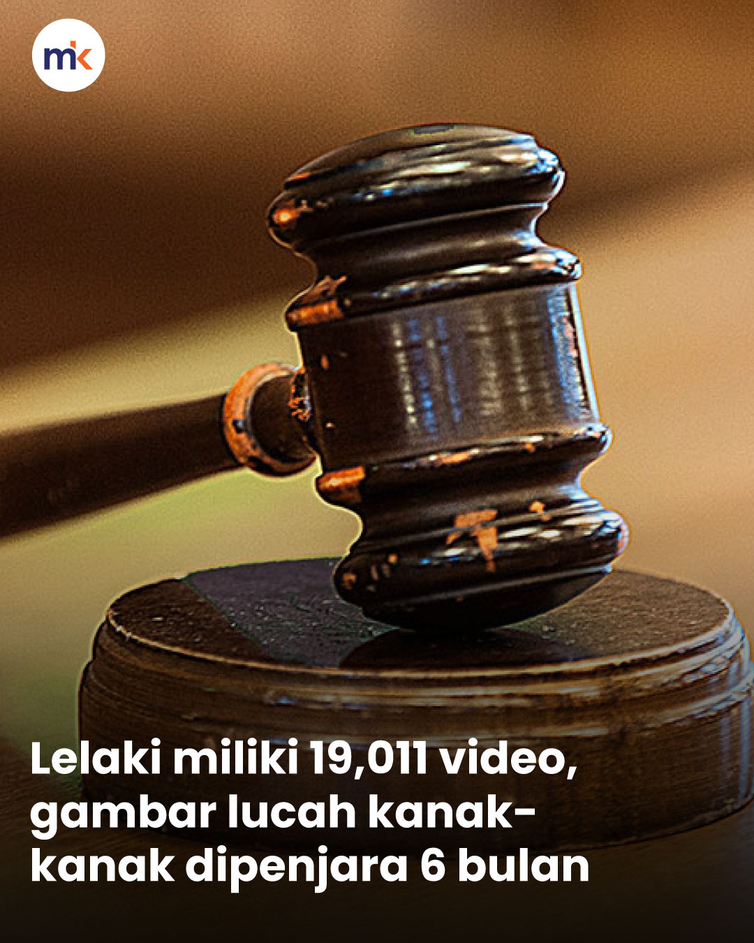 Lelaki miliki 19,011 video, gambar lucah kanak-kanak dipenjara 6 bulan