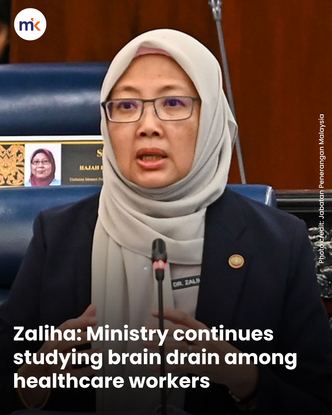 Zaliha: Ministry continues studying brain drain among healthcare workers