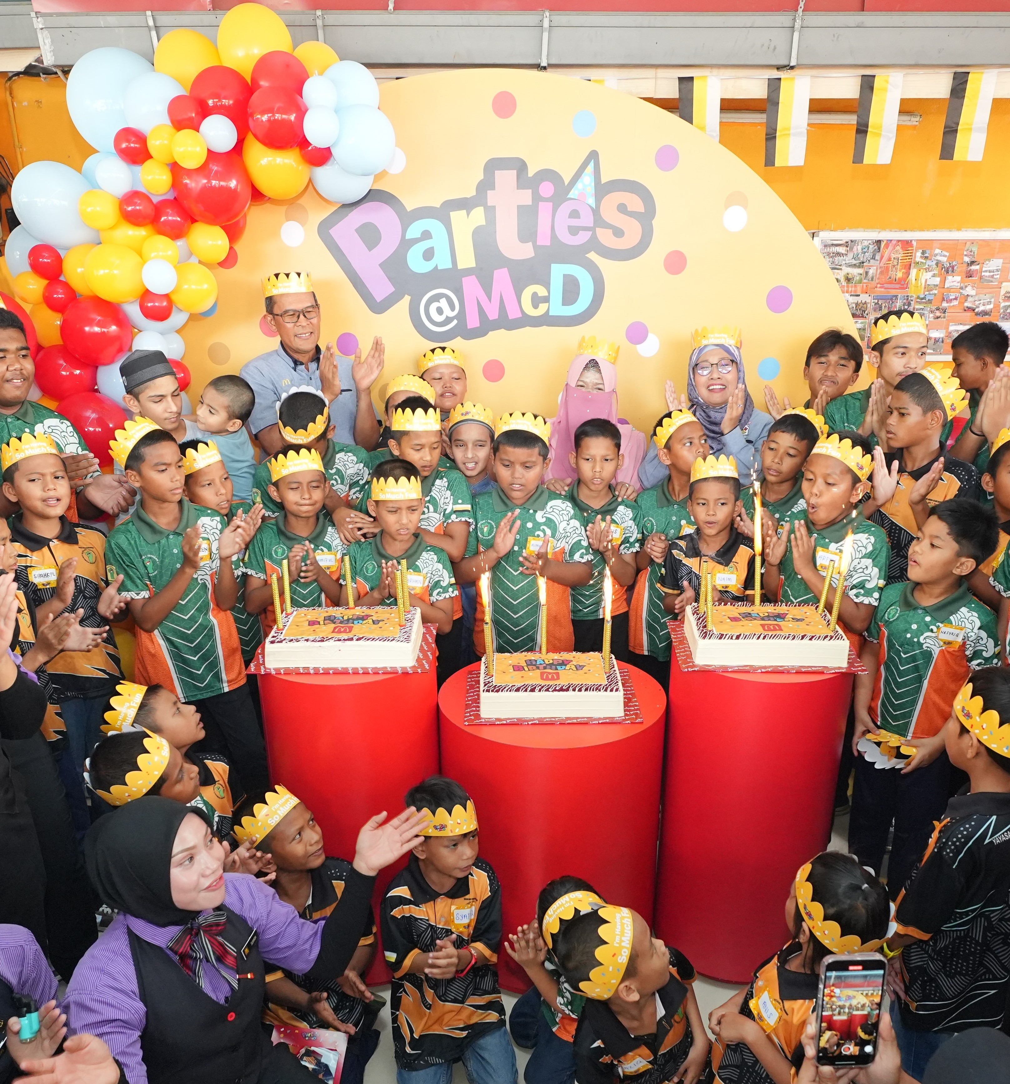 Bulan Komuniti McDonald’s Ukir Senyuman 12,000 Anak Yatim