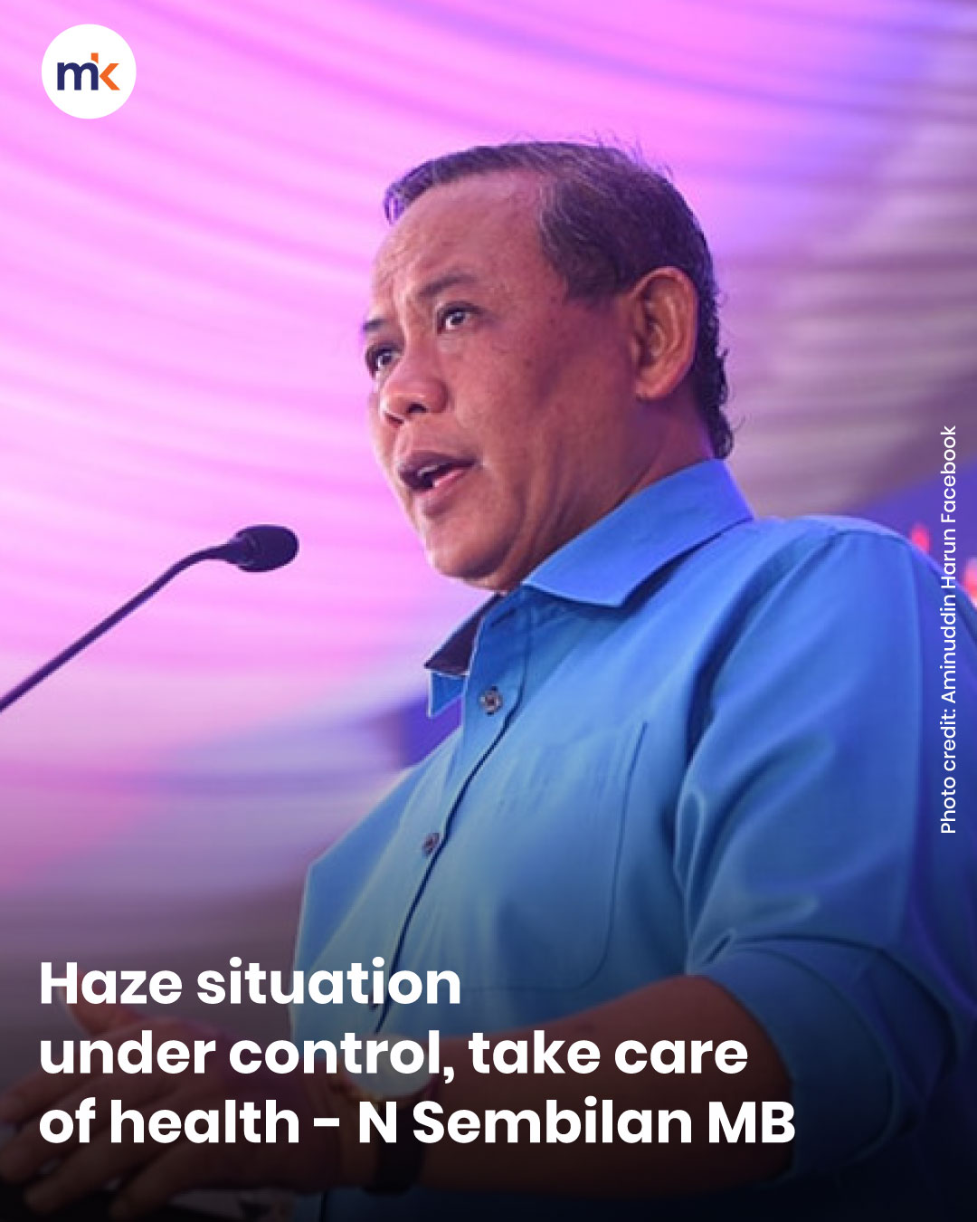 Haze situation under control, take care of health - N Sembilan MB