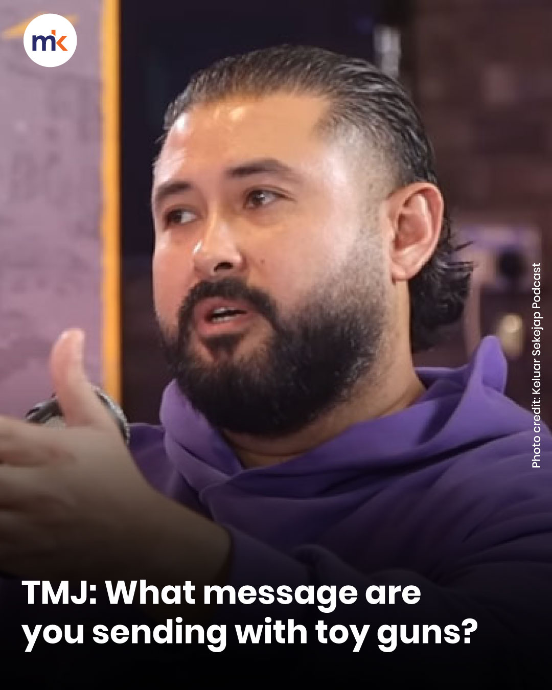 TMJ: What message are you sending with toy guns?