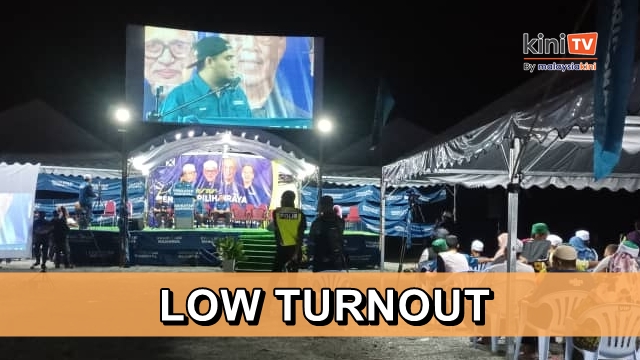 Pelangai by-election: Low turnout at PN ceramah