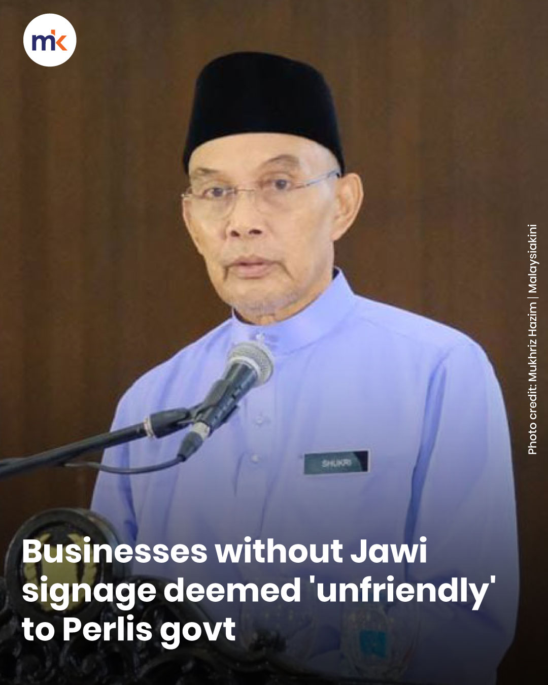 Businesses without Jawi signage deemed 'unfriendly' to Perlis govt
