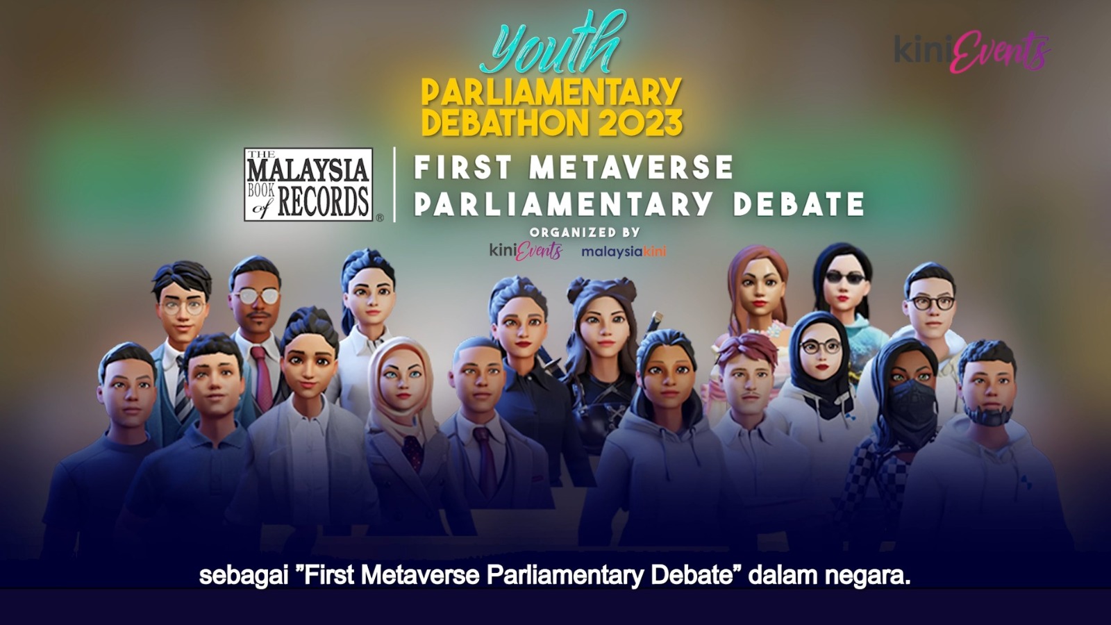 KiniEvents Disenaraikan dalam Malaysia Books of Records