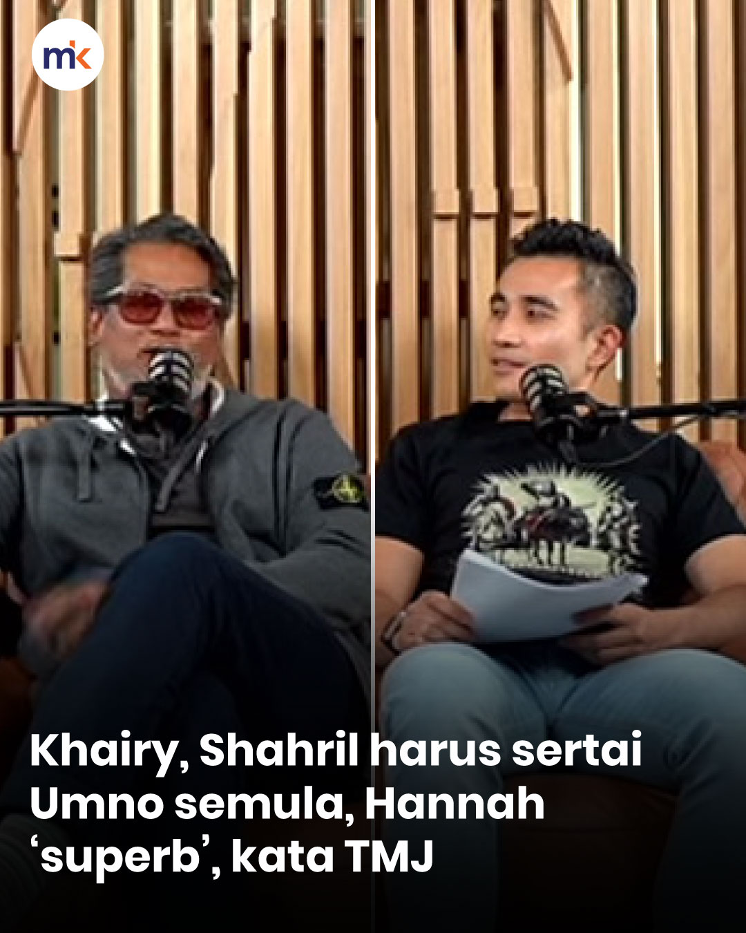 Khairy, Shahril harus sertai Umno semula, Hannah ‘superb’, kata TMJ