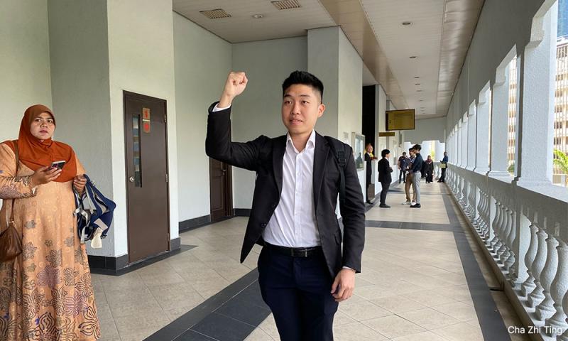 为黄彦铬发起众筹，隆雪华青盼社会支援法律费