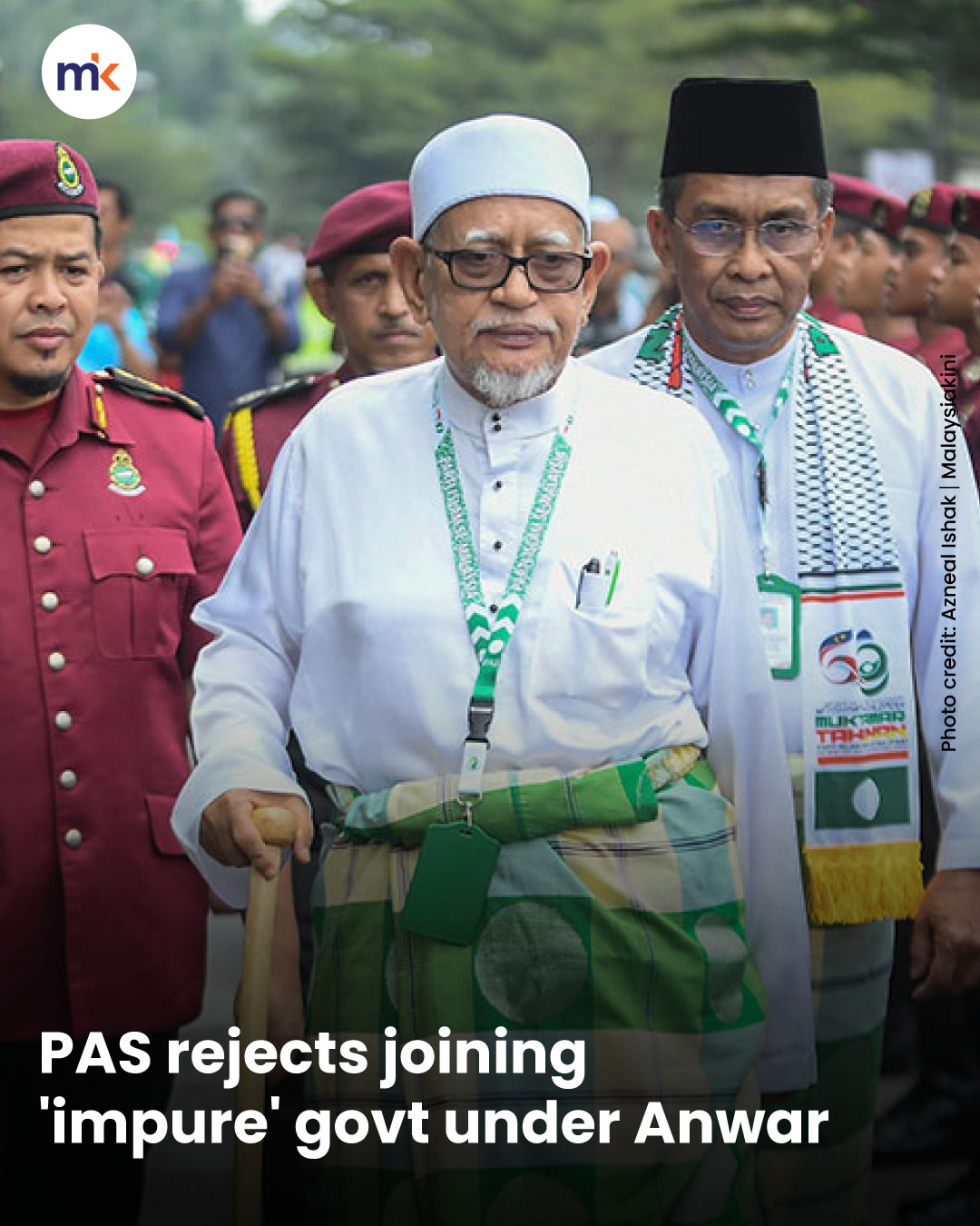 PAS rejects joining 'impure' govt under Anwar