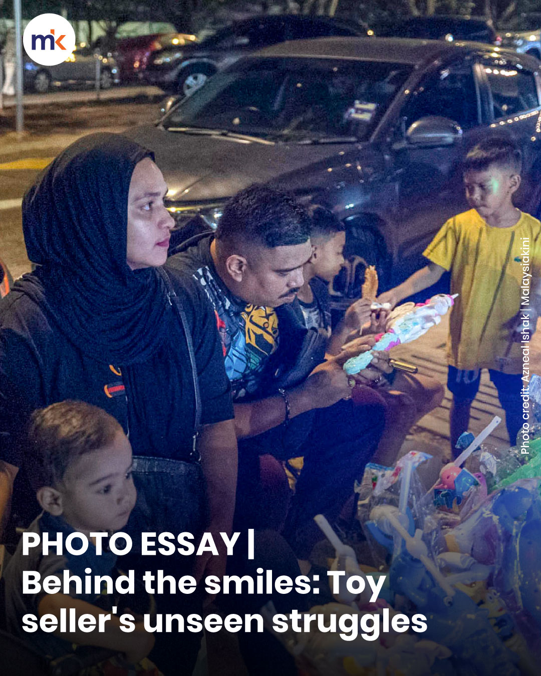 PHOTO ESSAY | Behind the smiles: Toy seller's unseen struggles