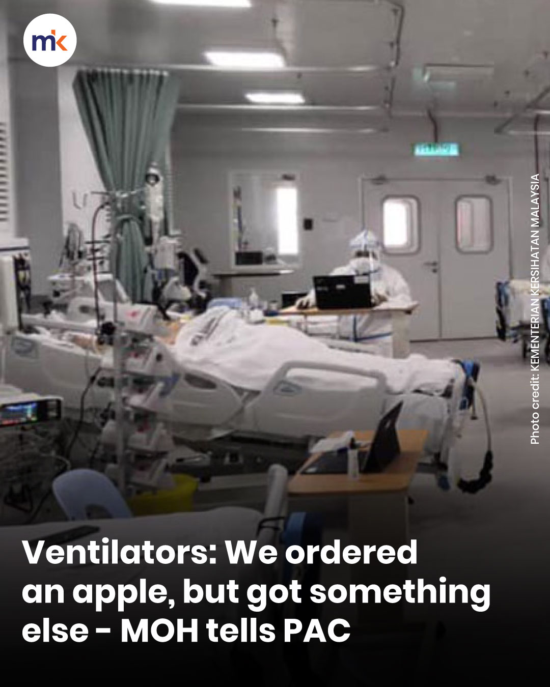 Ventilators: We ordered an apple, but got something else - MOH tells PAC