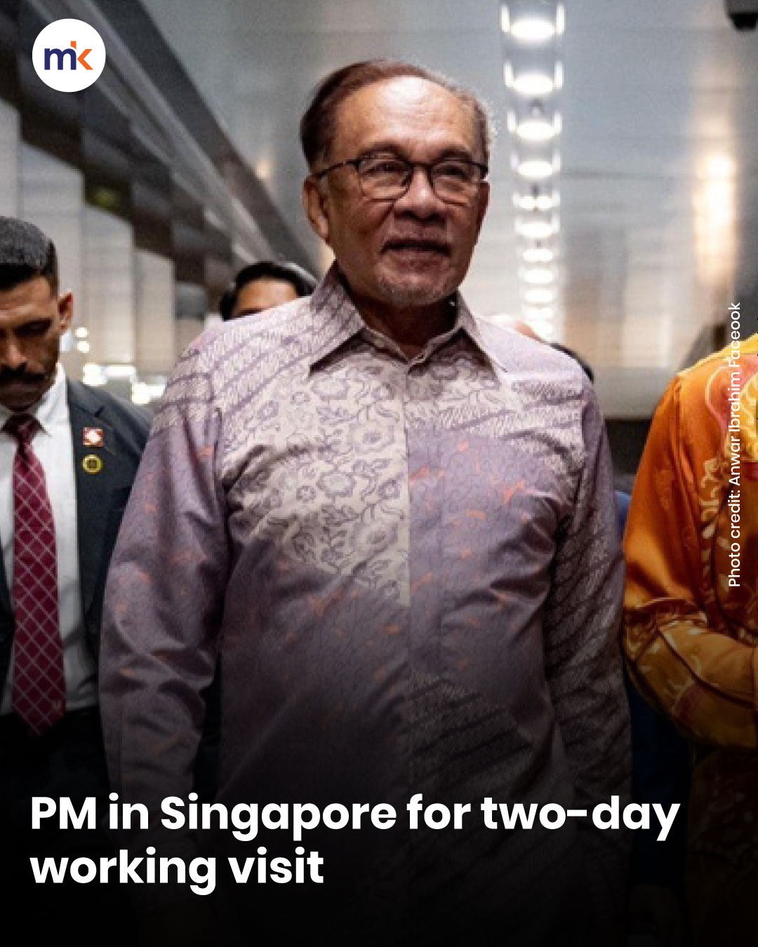 PM in Singapore for two-day working visit