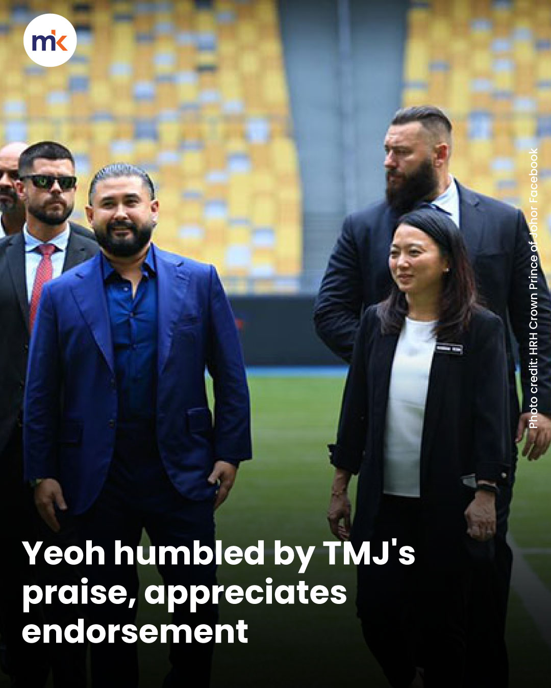 Yeoh humbled by TMJ's praise, appreciates endorsement