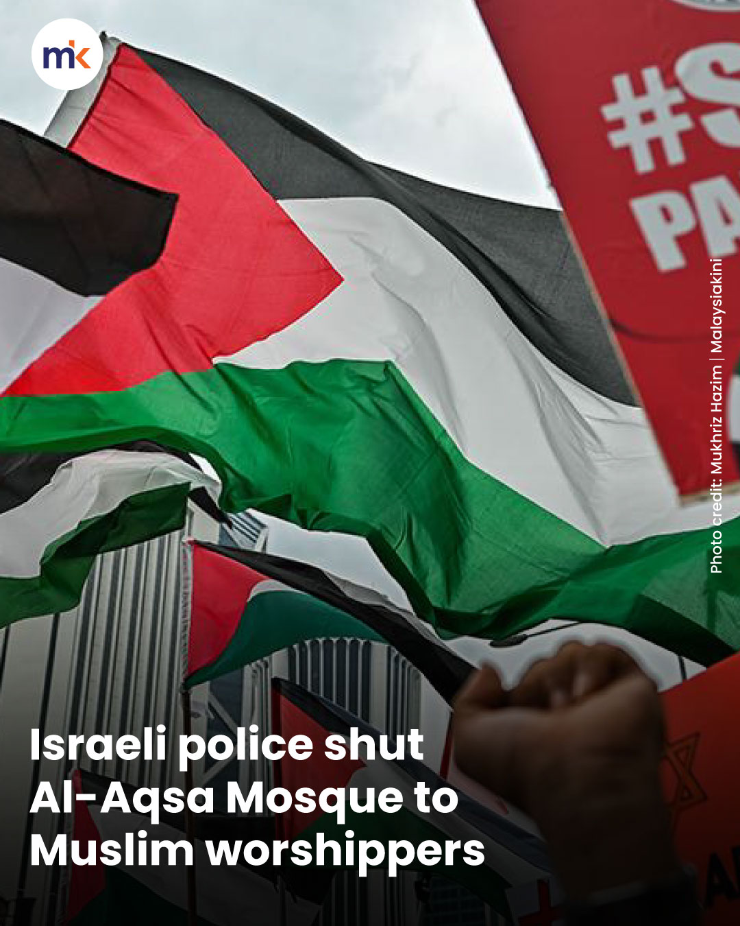 Israeli police shut Al-Aqsa Mosque to Muslim worshippers