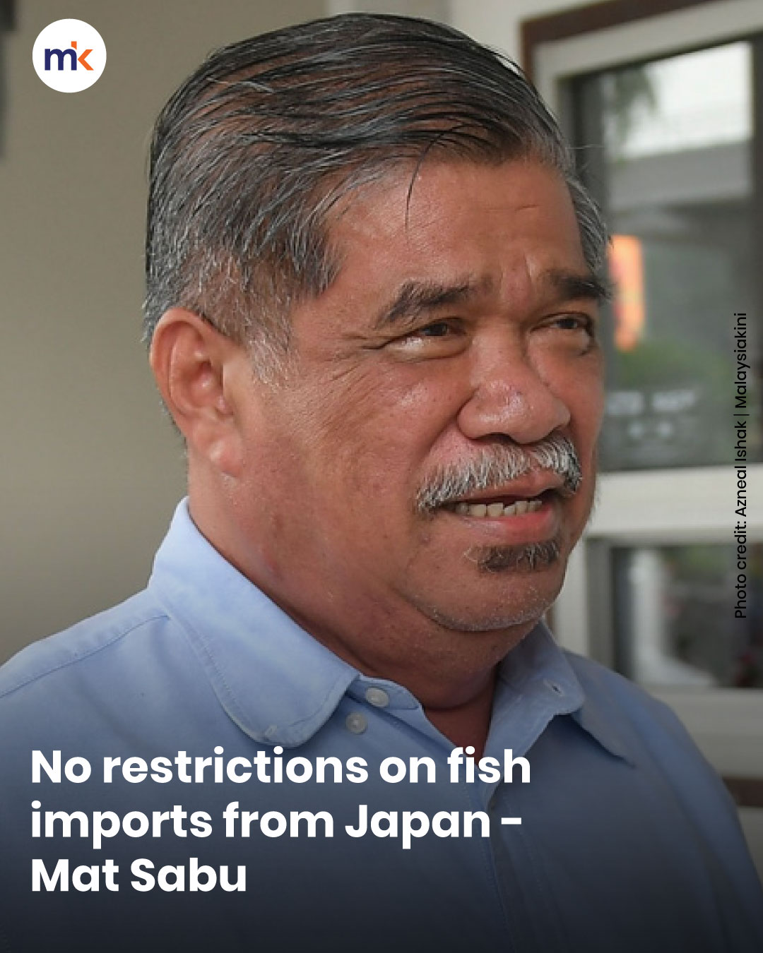 No restrictions on fish imports from Japan - Mat Sabu