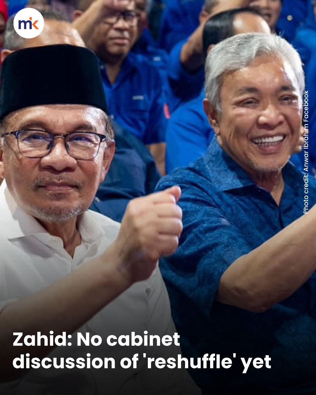 Zahid: No cabinet discussion of 'reshuffle' yet