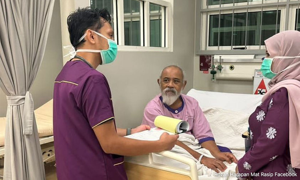 Diserang sakit jantung, Dinsman kini stabil
