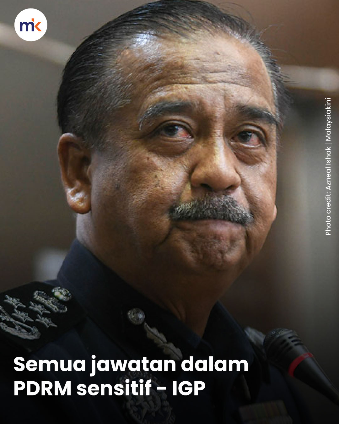 Semua jawatan dalam PDRM sensitif - IGP