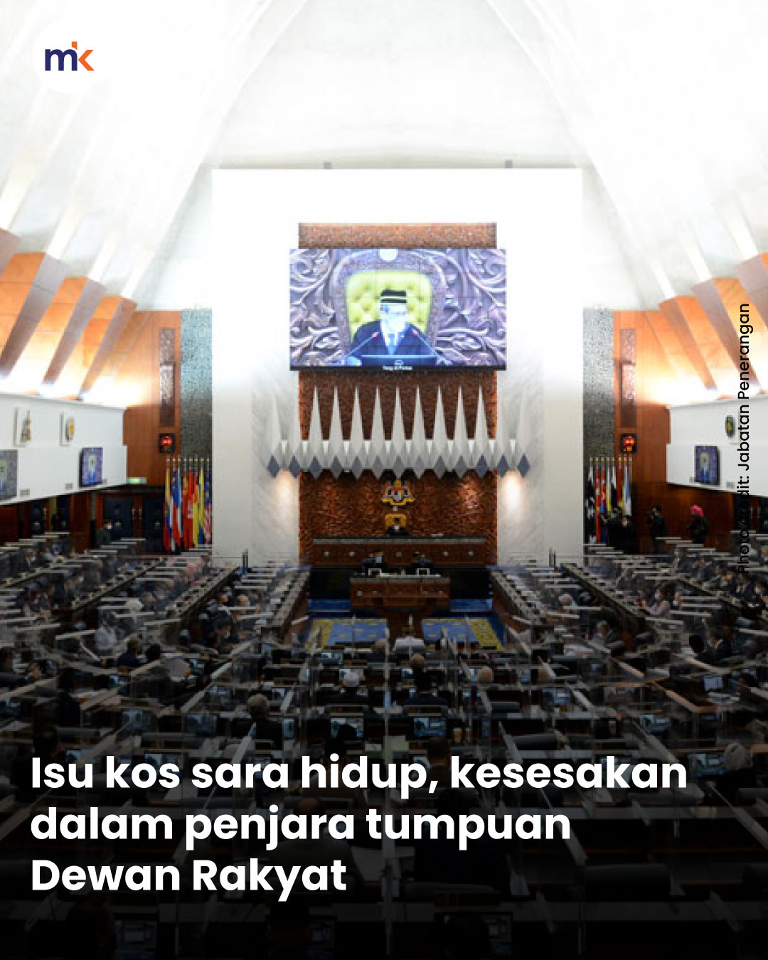 Isu kos sara hidup, kesesakan dalam penjara tumpuan Dewan Rakyat