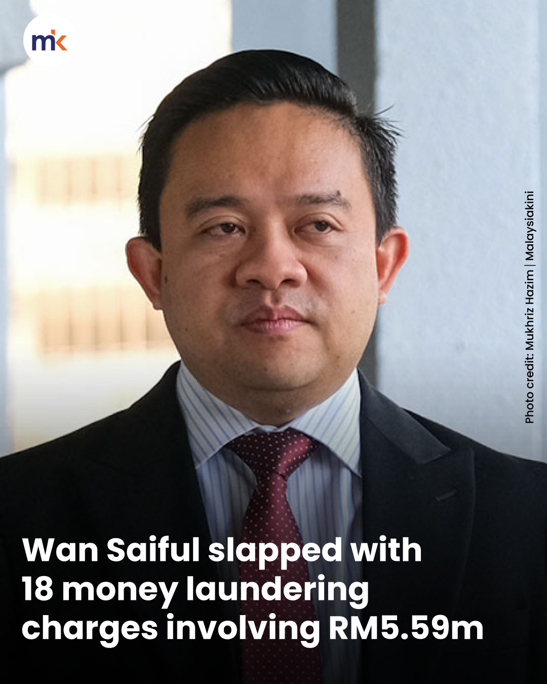 Wan Saiful slapped with 18 money laundering charges involving RM5.59m