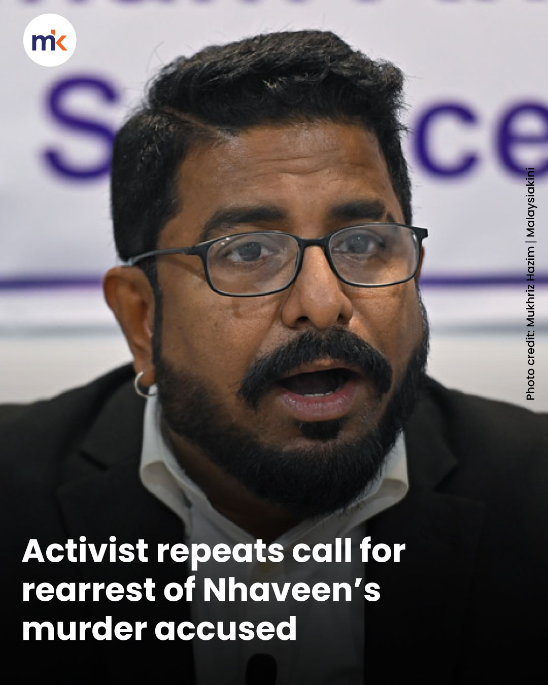Activist repeats call for rearrest of Nhaveen’s murder accused