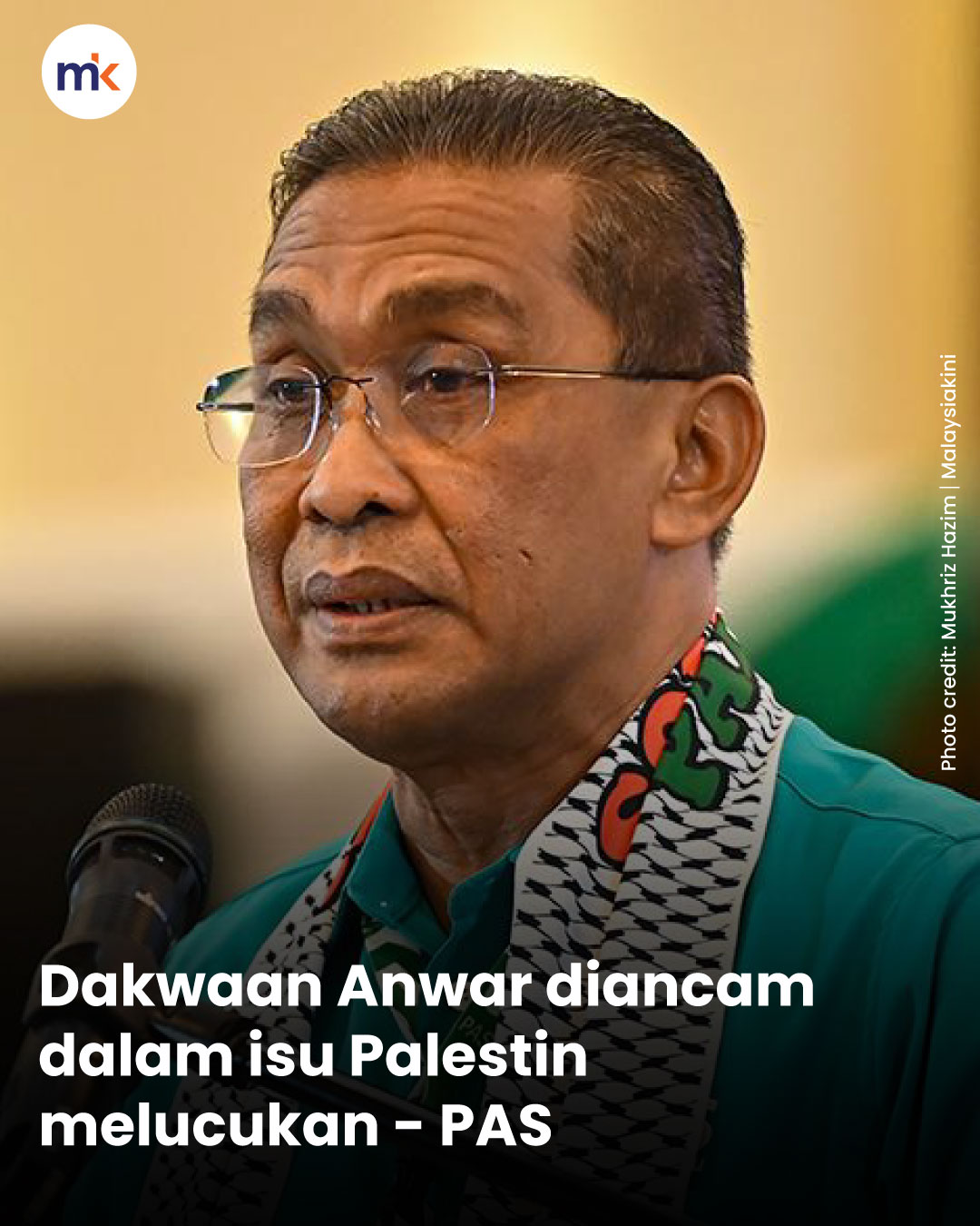 Dakwaan Anwar diancam dalam isu Palestin melucukan - PAS