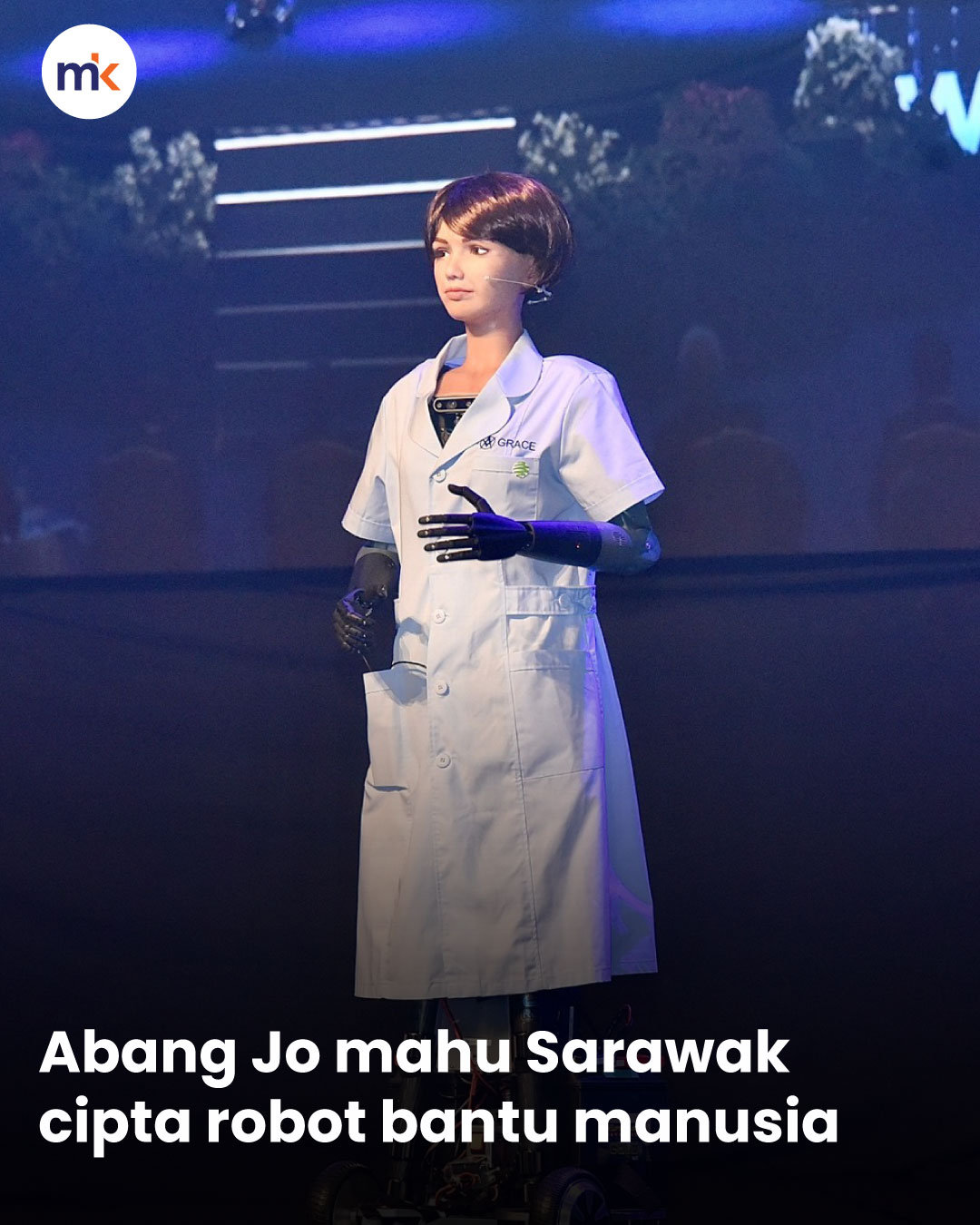 Abang Jo mahu Sarawak cipta robot bantu manusia