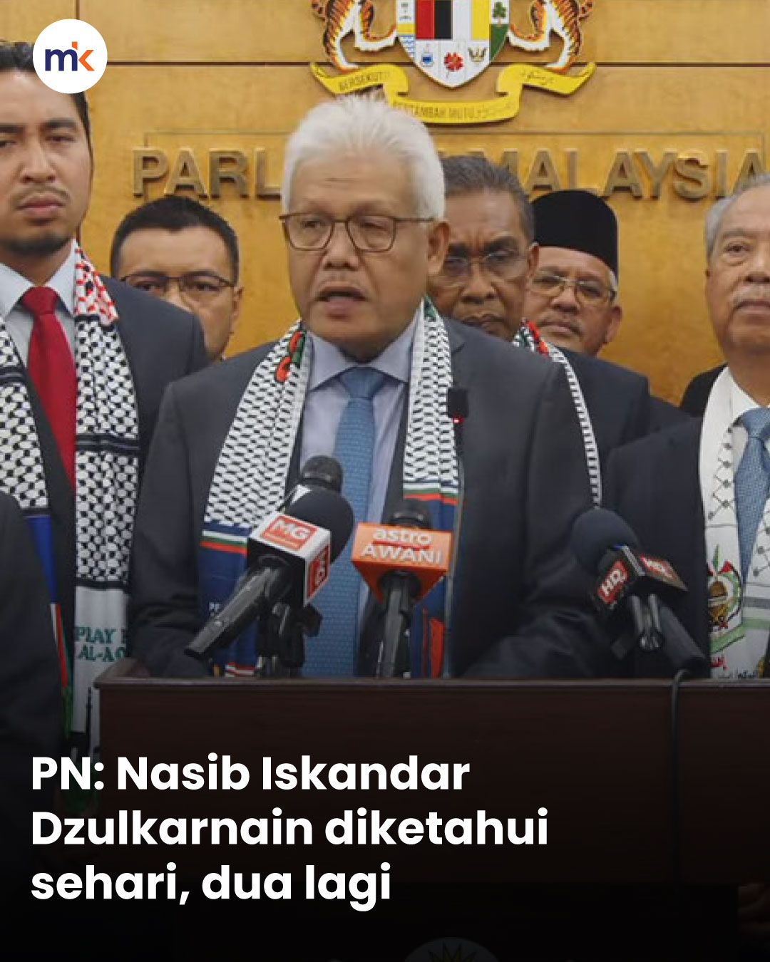 PN: Nasib Iskandar Dzulkarnain diketahui sehari, dua lagi