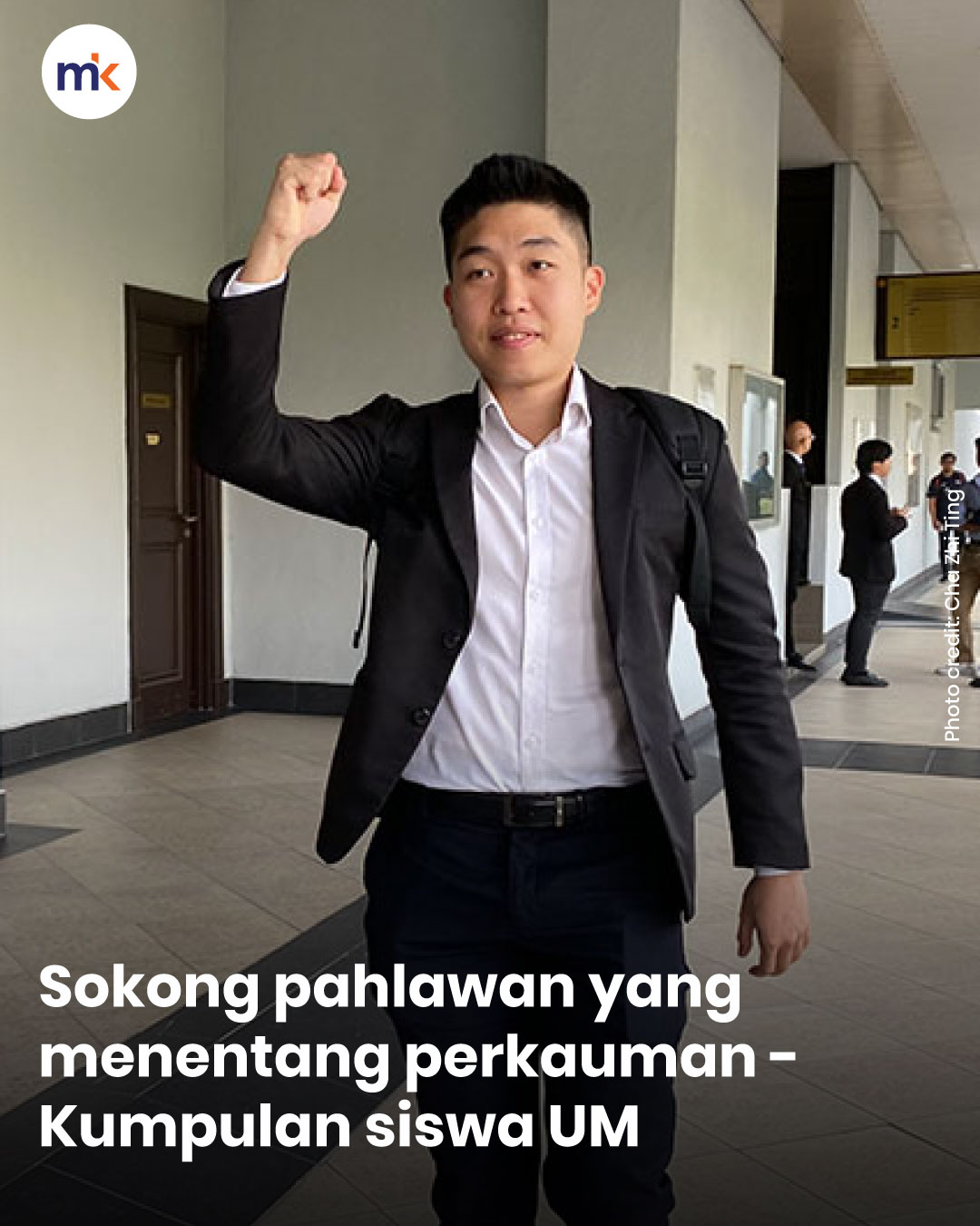 Sokong pahlawan yang menentang perkauman - Kumpulan siswa UM