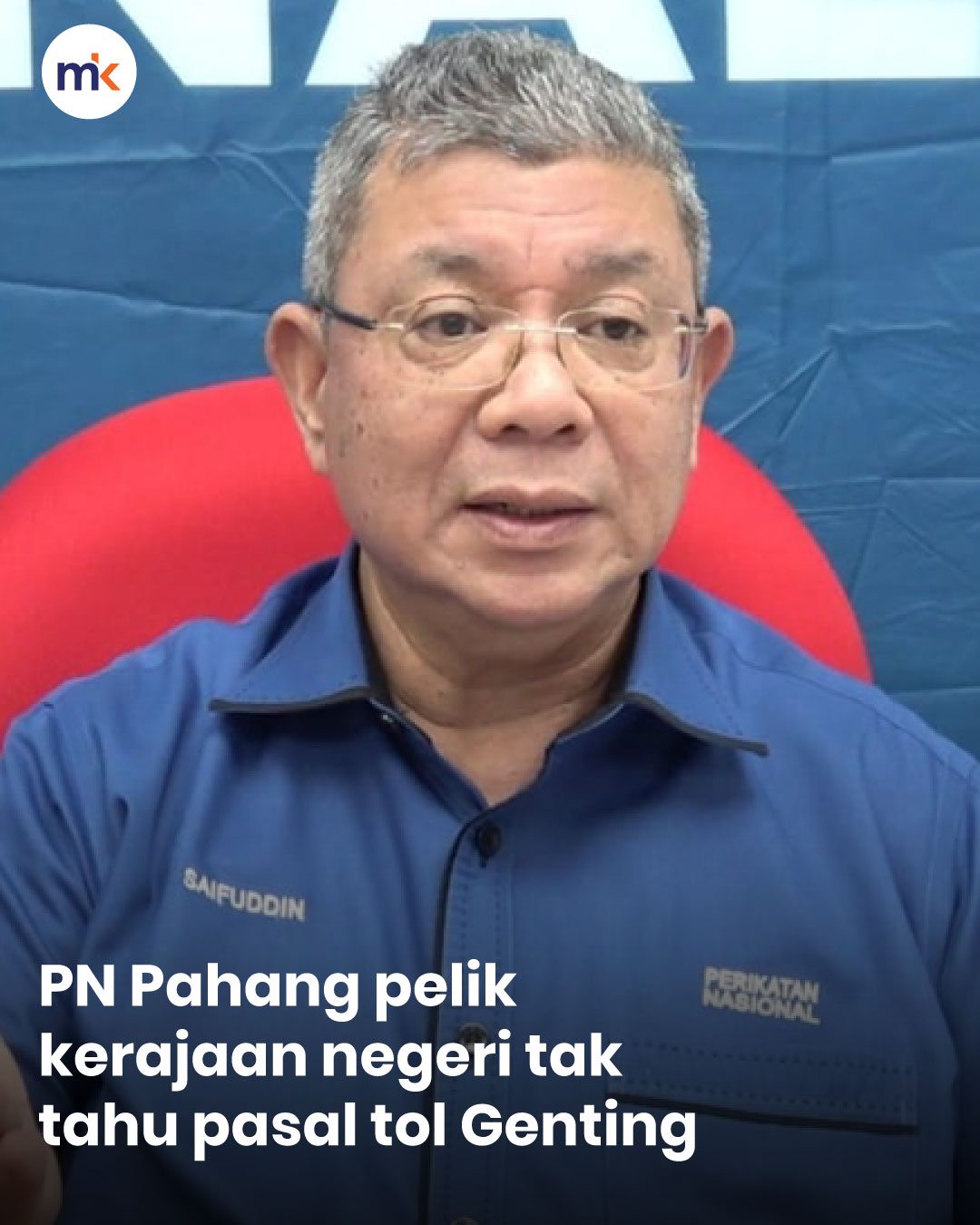 PN Pahang pelik kerajaan negeri tak tahu pasal tol Genting