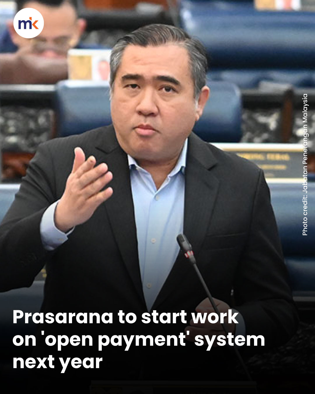 Prasarana to start work on 'open payment' system next year