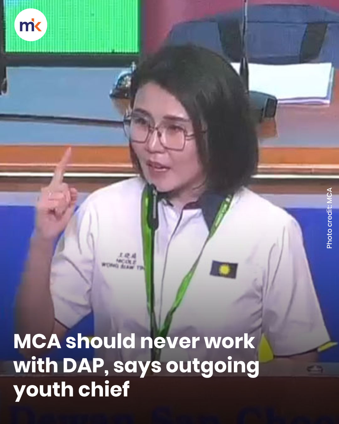 MCA should never work with DAP, says outgoing youth chief