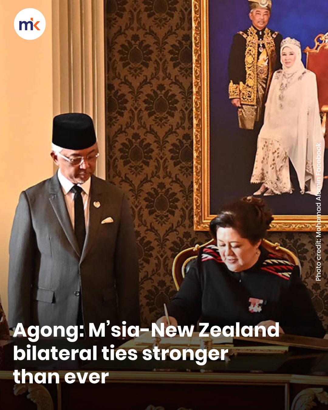 Agong: M’sia-New Zealand bilateral ties stronger than ever