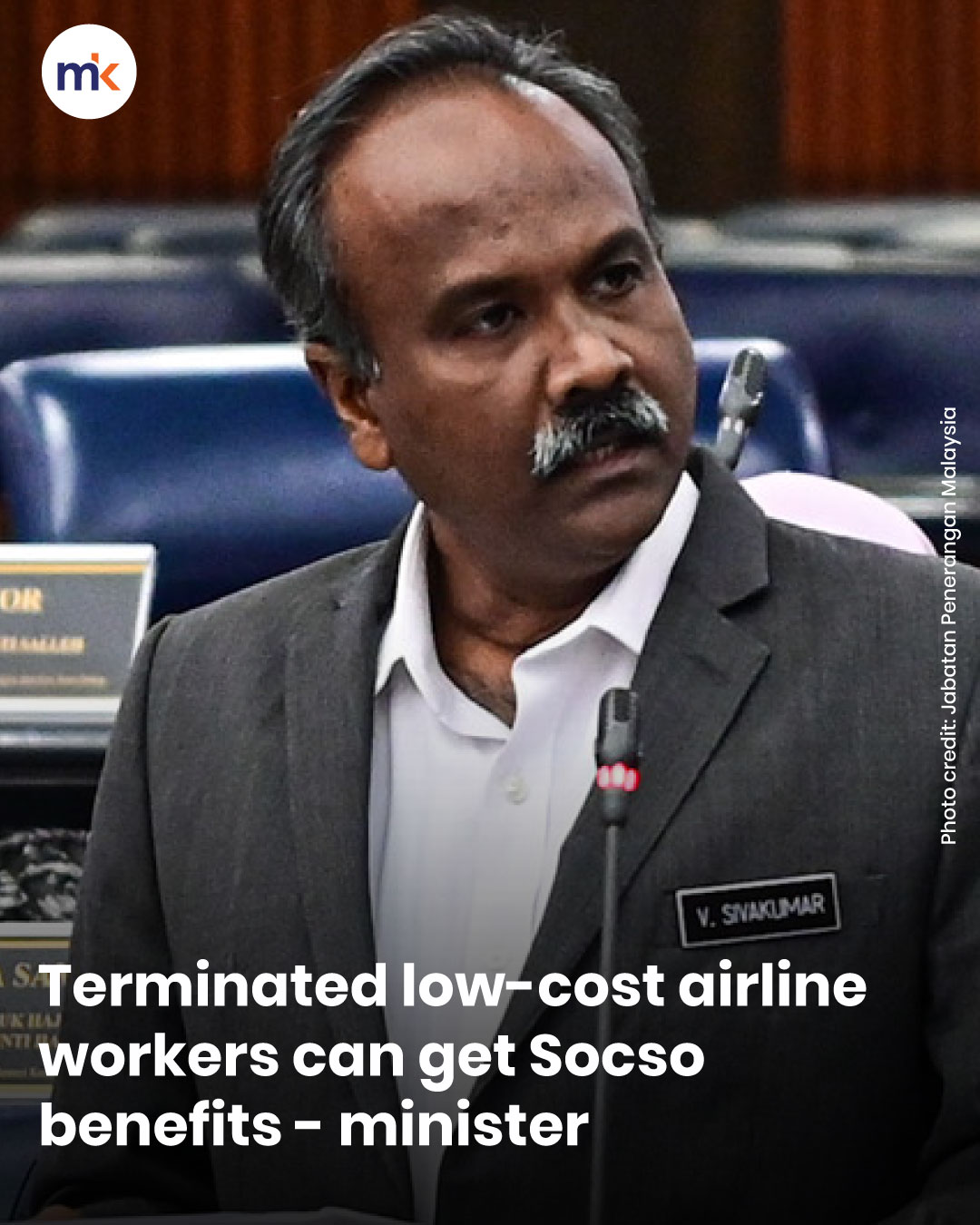 Terminated low-cost airline workers can get Socso benefits - minister
