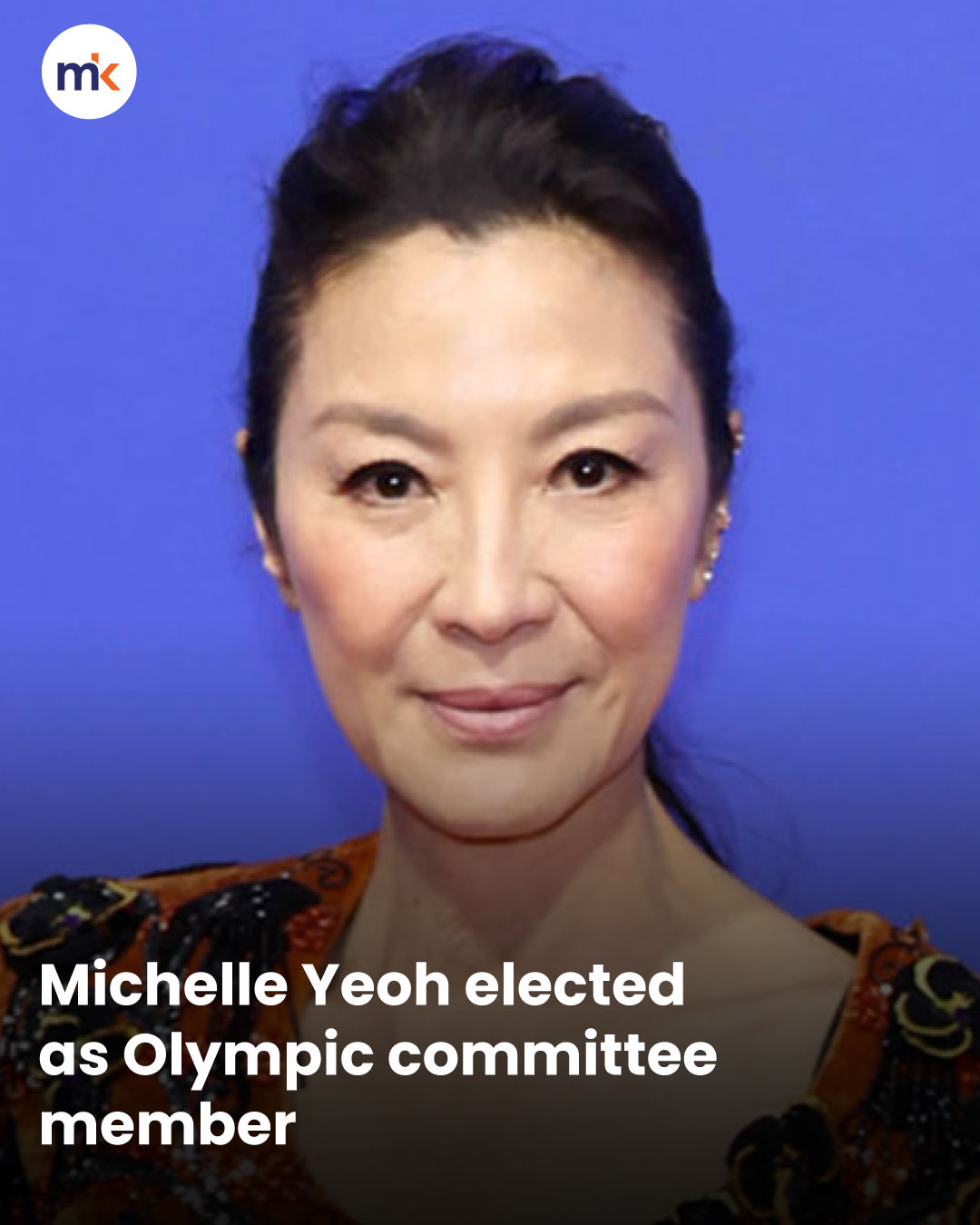 Michelle Yeoh elected as Olympic committee member