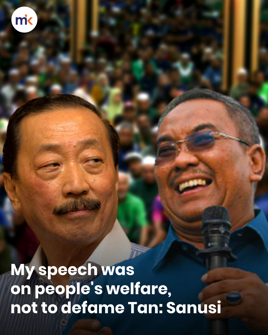My speech was on people's welfare, not to defame Tan: Sanusi