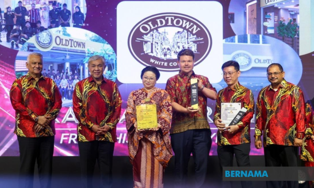 Oldtown White Coffee raih Anugerah Francais Terbaik