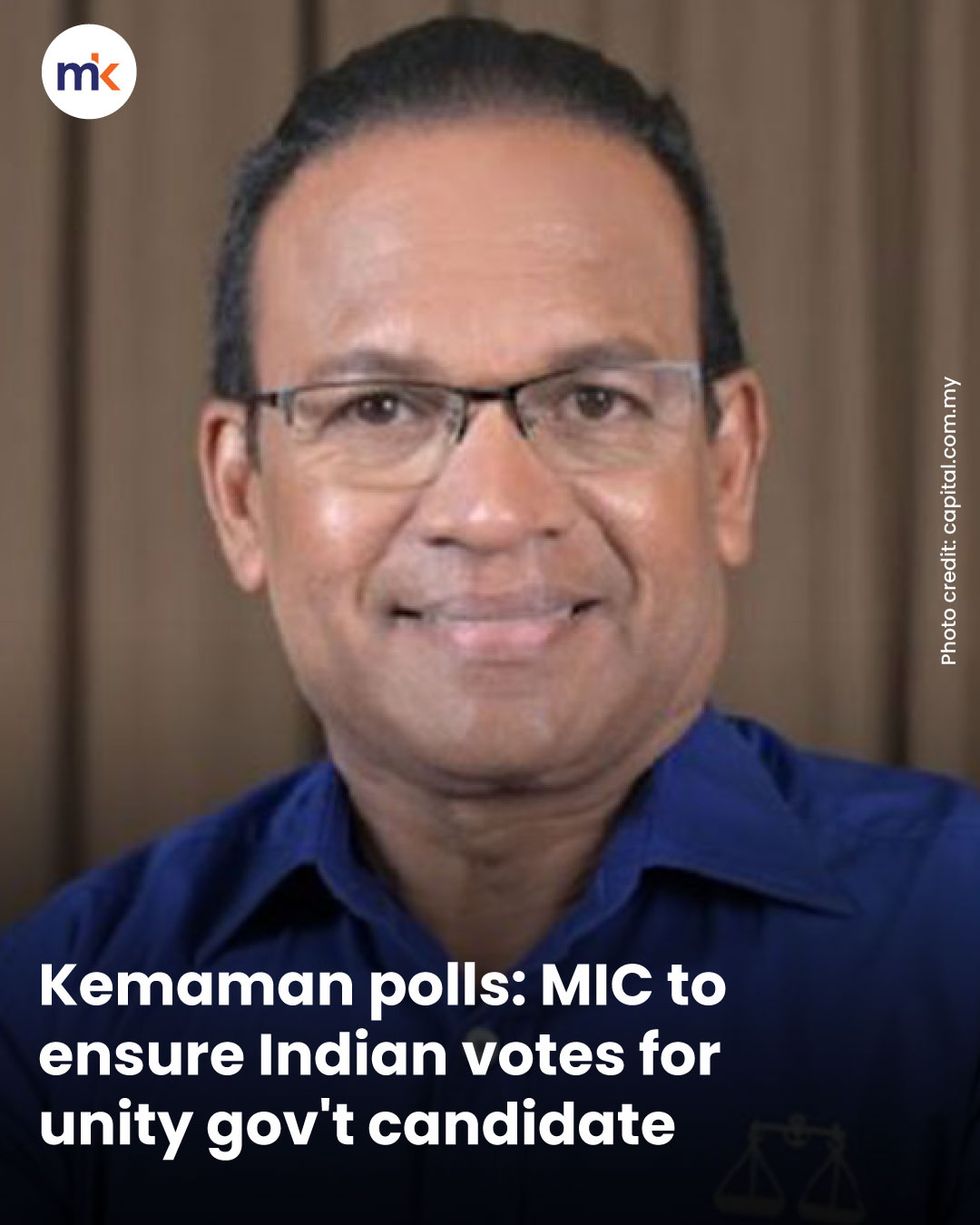 Kemaman polls: MIC to ensure Indian votes for unity gov't candidate