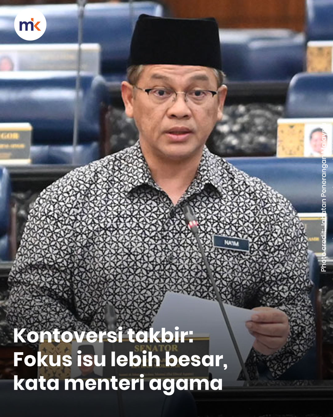 Kontoversi takbir: Fokus isu lebih besar, kata menteri agama