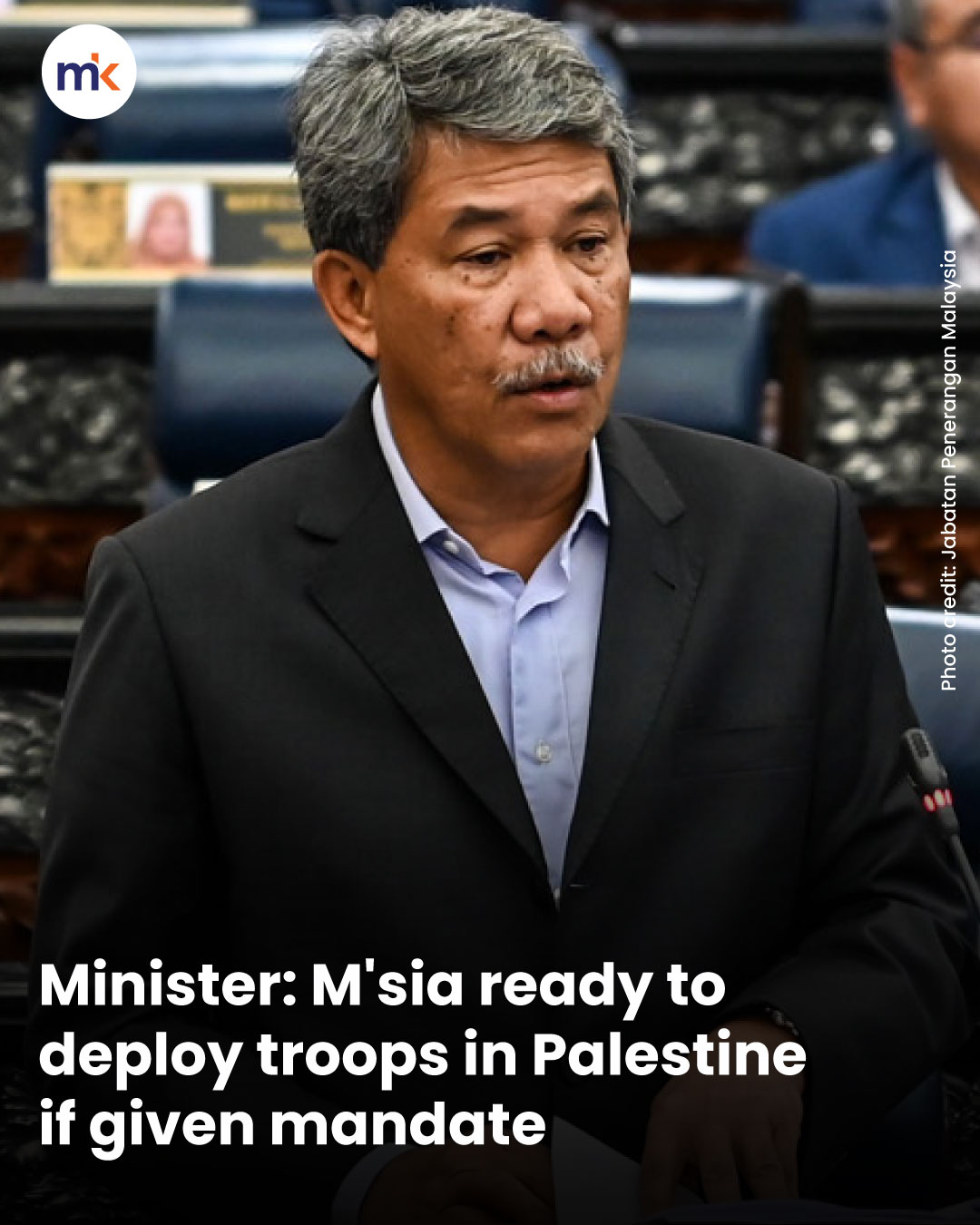 Minister: M'sia ready to deploy troops in Palestine if given mandate