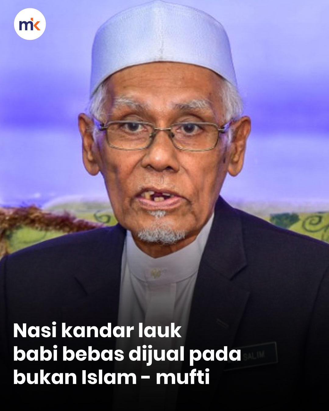 Nasi kandar lauk babi bebas dijual pada bukan Islam - mufti