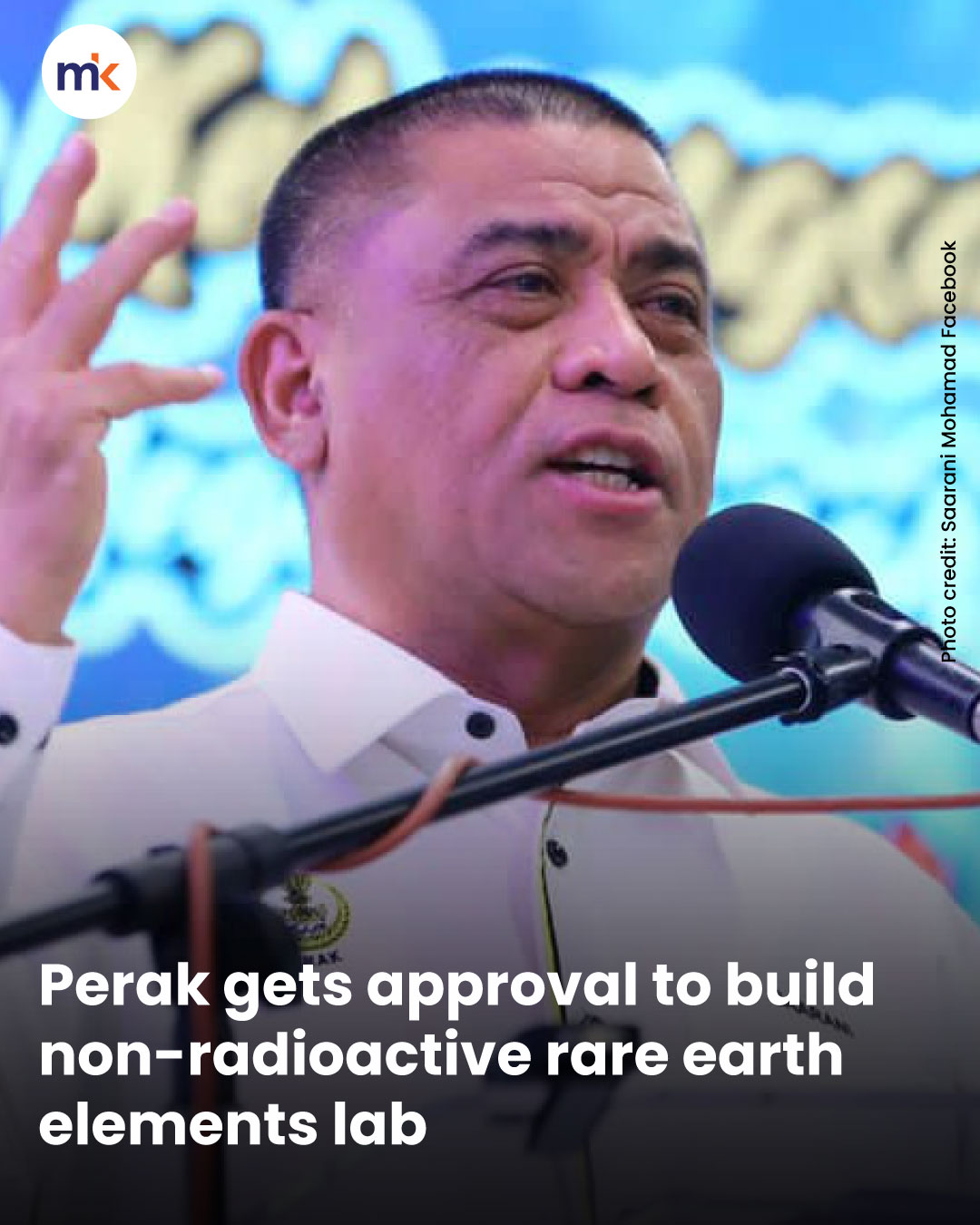Perak gets approval to build non-radioactive rare earth elements lab