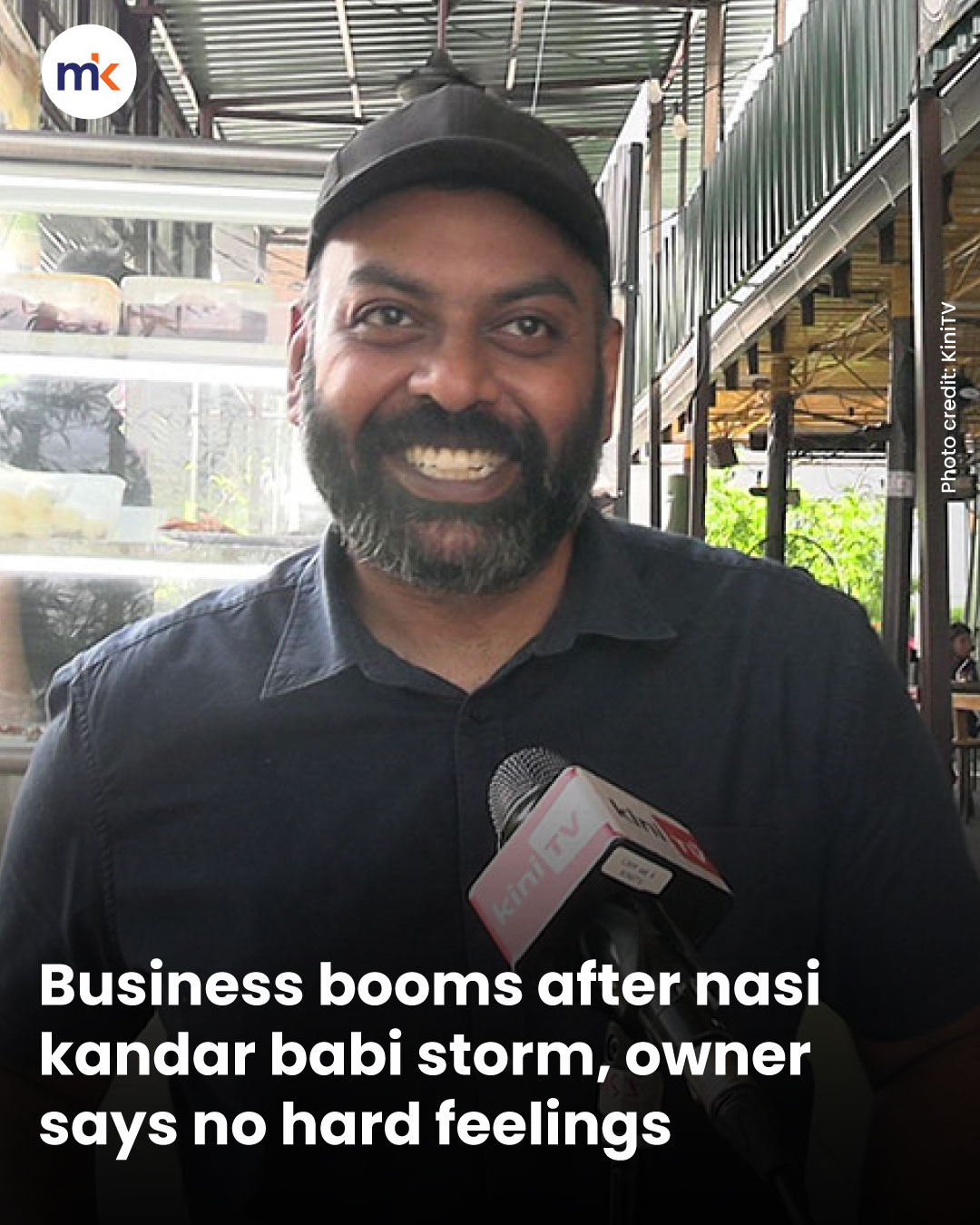 Business booms after nasi kandar babi storm, owner says no hard feelings