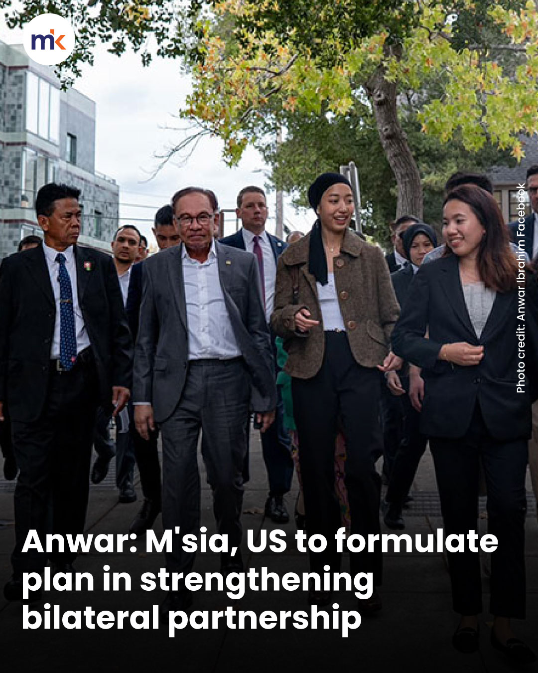 Anwar: M'sia, US to formulate plan in strengthening bilateral partnership