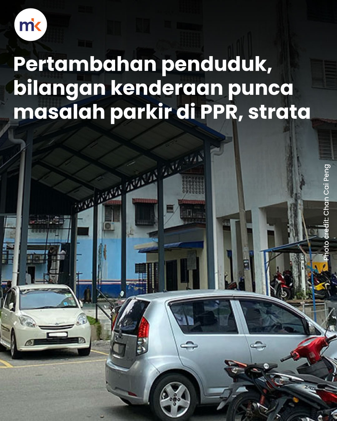 Pertambahan penduduk, bilangan kenderaan punca masalah parkir di PPR, strata