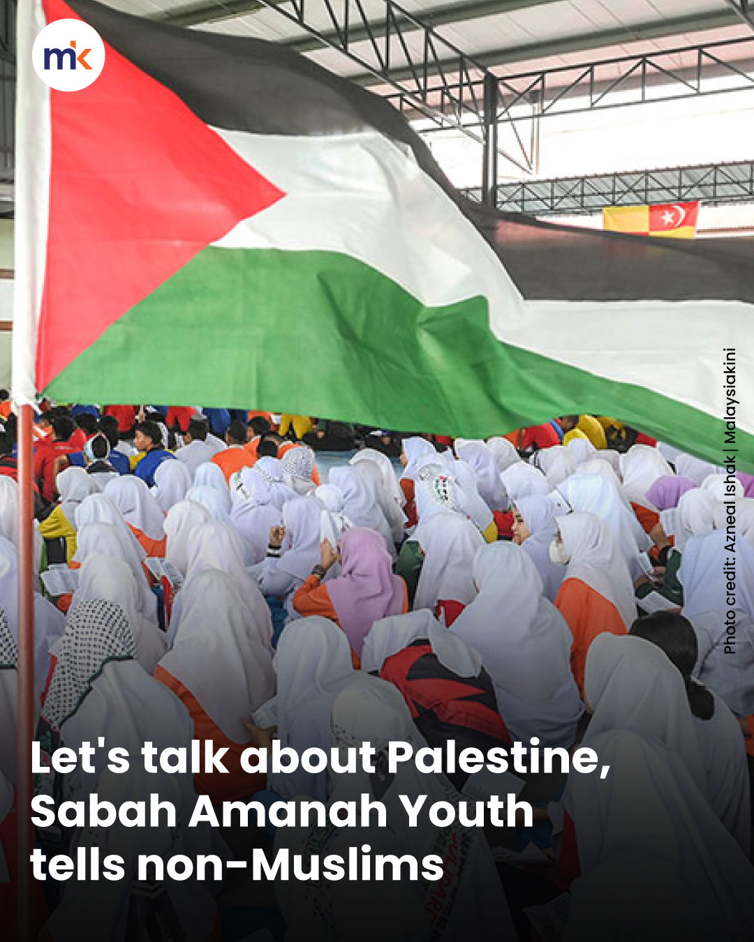 Let's talk about Palestine, Sabah Amanah Youth tells non-Muslims
