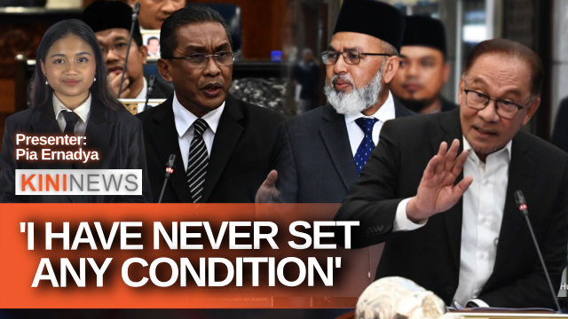 #KiniNews: Anwar hits back at Takiyuddin over allocations; Bukit Gantang MP pledges support for PM