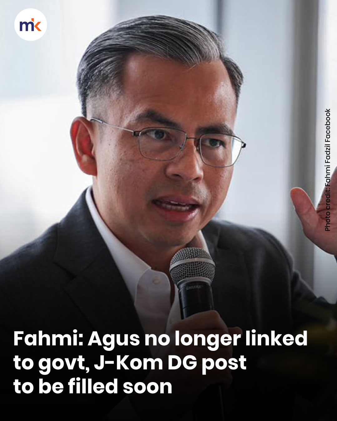 Fahmi: Agus no longer linked to govt, J-Kom DG post to be filled soon