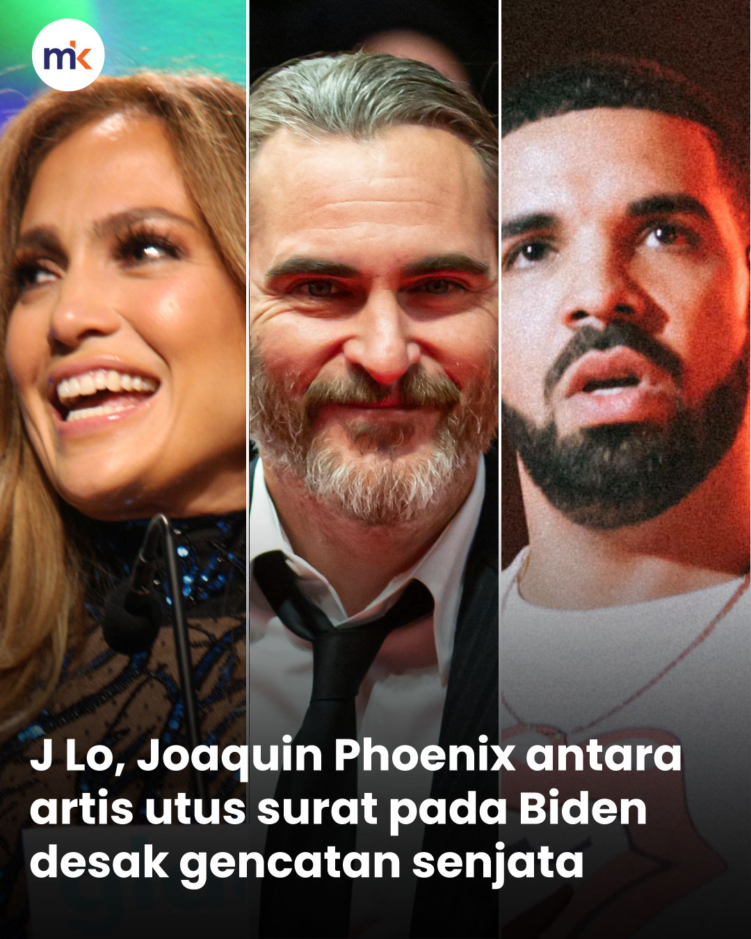 J Lo, Joaquin Phoenix antara artis utus surat pada Biden desak gencatan senjata