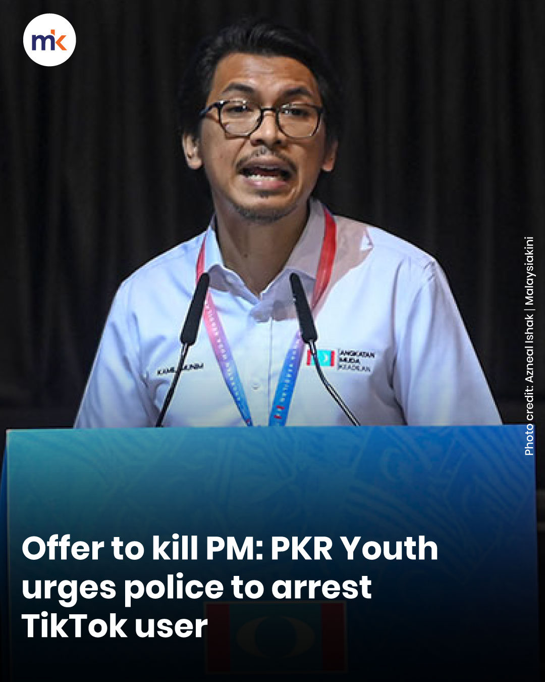 Offer to kill PM: PKR Youth urges police to arrest TikTok user
