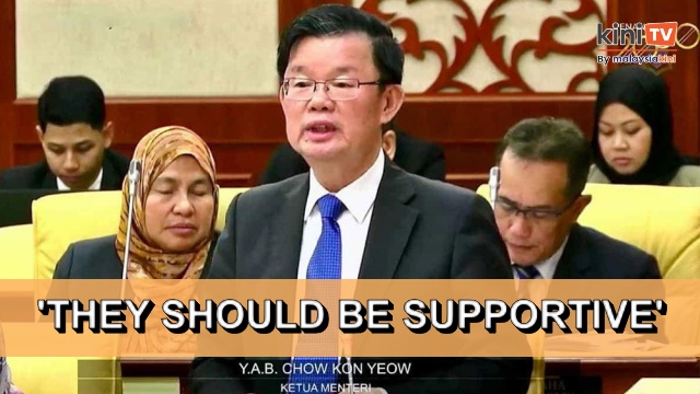 Chow: Penang ex-CM must support current govt