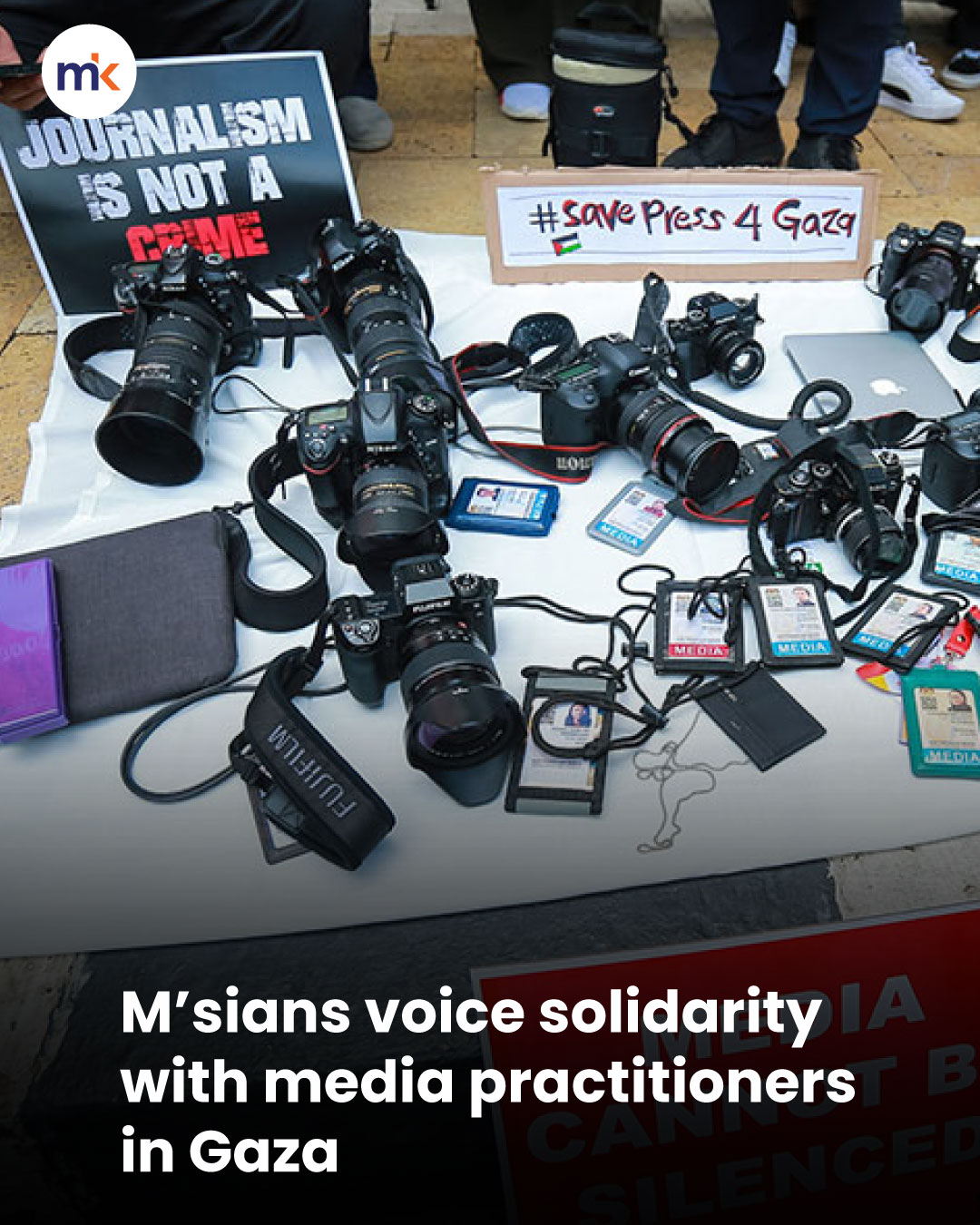 M'sians voice solidarity with media practitioners in Gaza